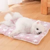 Dogs Bed Flannel Thickened Blanket Cushion Washable Dog Puppy Bed Accessories Medium Pet Large Basket Small Mat Warm Sofa Kennel 3