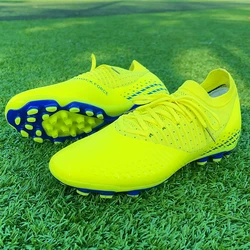 Enhanced Performance Spiked Soccer Cleats for Training and Matches (Green)