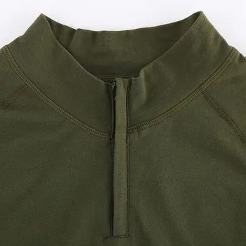 Oulylan Camouflage Long Sleeve Hunting Climbing Shirt Male Breathable Sport Clothes Men's Outdoor Hiking T-Shirts Hunting 6