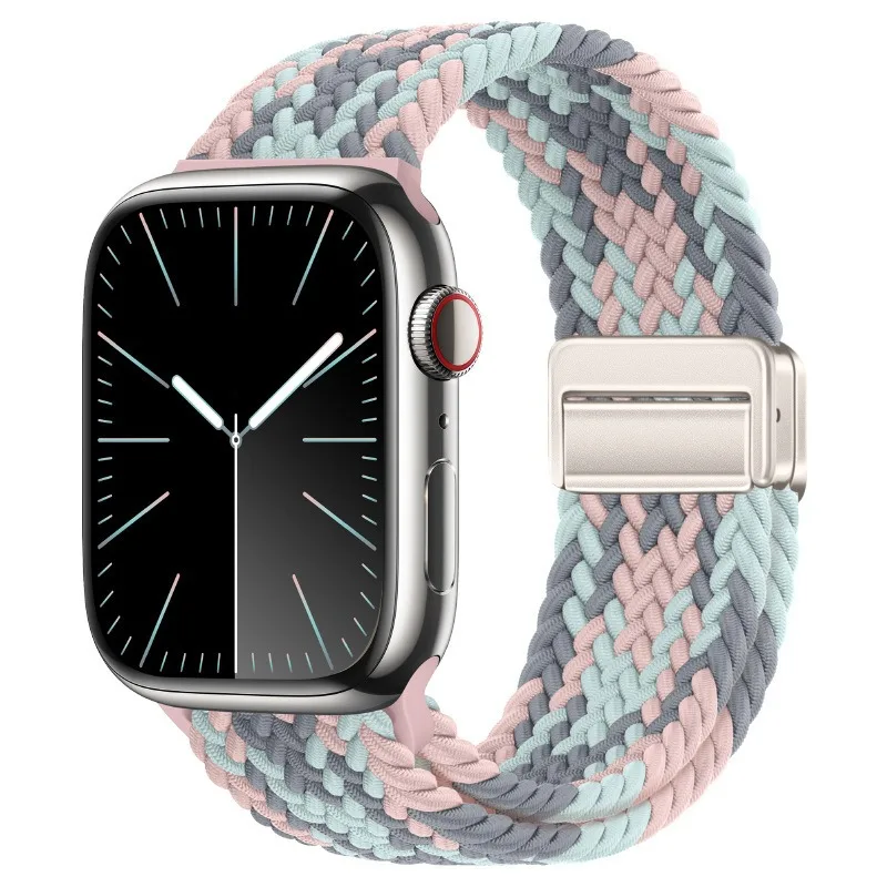 Elegant Braided Magnetic Nylon Bracelet
