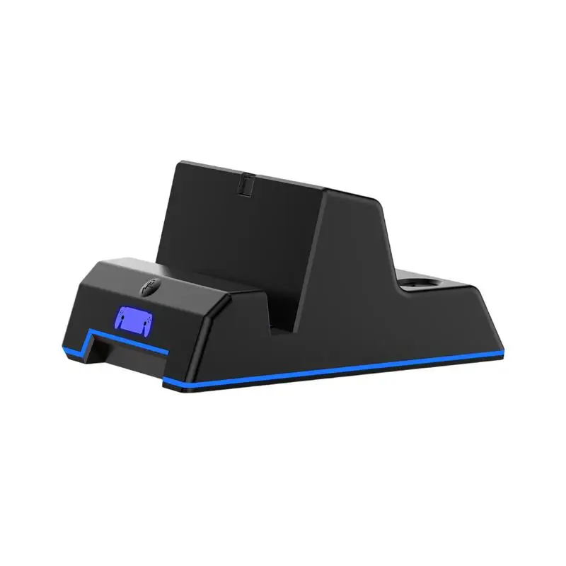 

Handheld Console Charging Organizer High Hardness magnetic charging port With Led Indicator ABS Charging Dock For Remote Player