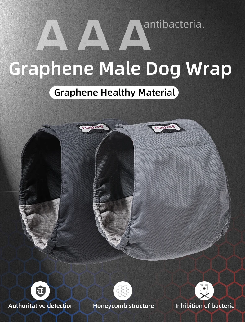Waschbare Wiederverwendbare Hundewindel Für Rüden Aus Graphen_voghion.com