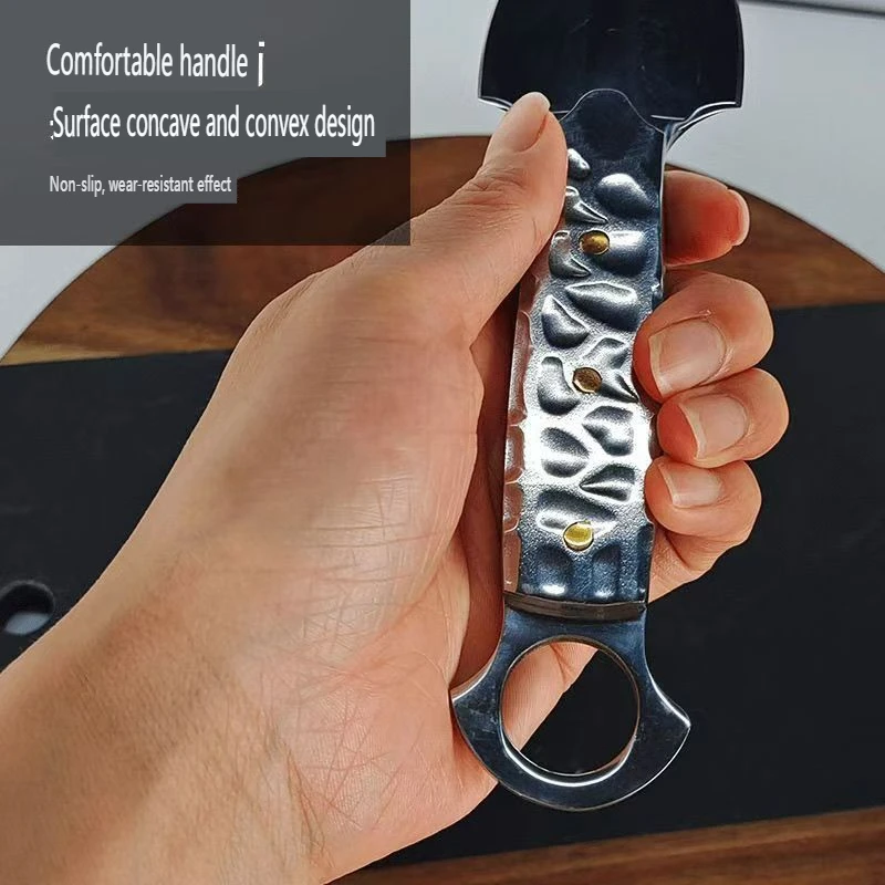 Outdoor survival small foreign shovel ultra-high shovel hardness multifunctional stainless steel household outdoor fishing
