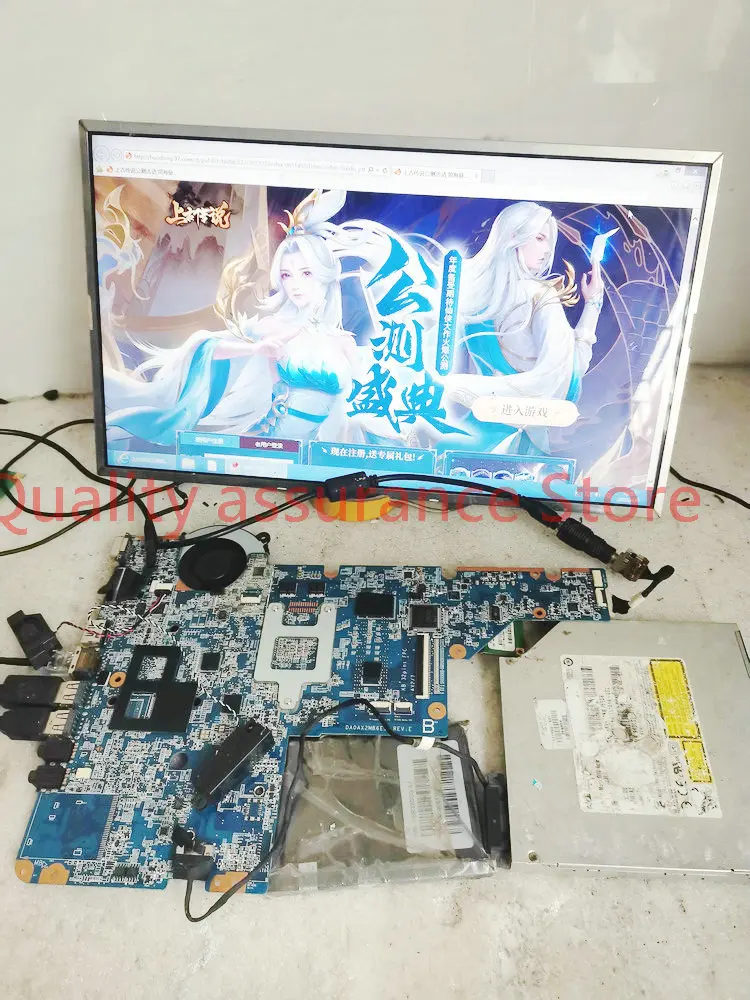 para Compaq Presario Cq56 G56 Notebook G56 Placa-mãe G62 Cq62 Cq62z200 Cq62z300 Placa Principal Da0ax2mb6e1 Da0ax2mb6e0 623915001 - Imagem 2