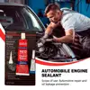 50/85g Red RTV Silicone Gasket Maker Sealant Automotive Metal Sealant High Temperature Resistant Engine Sealant Waterproof 2