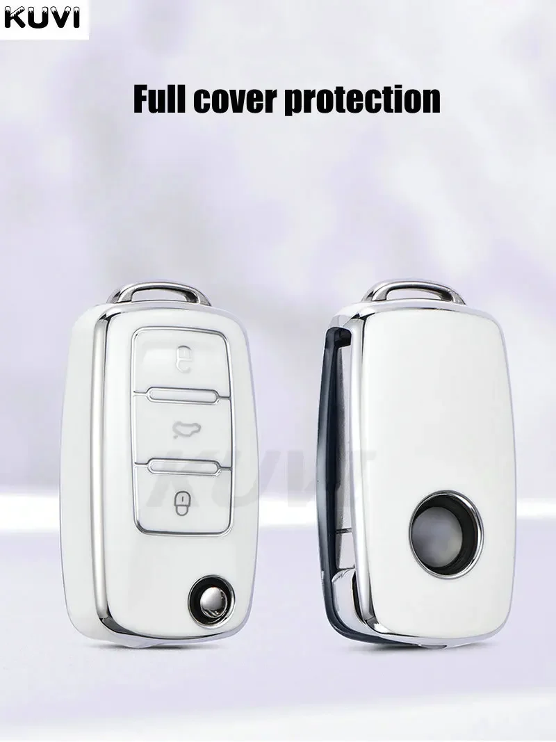 Volkswagen TPU Car Remote Key Case Cover