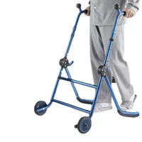 Innovative Automatic Reset Elderly Walkers  Toilet Rail Holder Integration  Mobility Aid for Disabled Patients  Safe and Secure 2