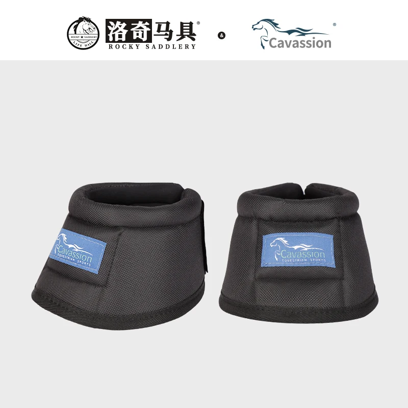 cavassion equestrian horse boots protect the horse foot horse bell boots 2