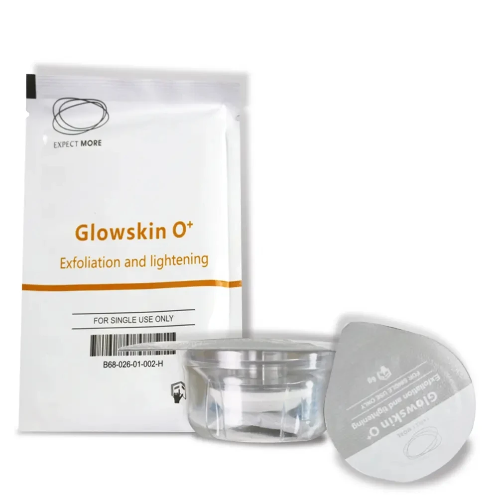 Co2 Oxygen Pods Bubble Machine Consumable Capsule Serum Gel Kit for Facial Rejuvenation Lightening Brightening Gel facial serum