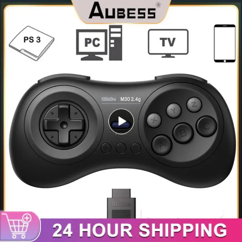 

Контроллер 8bitdo M30, геймпад для Android, Windows, Macos, паровой выключатель Raspberry berrypi, беспроводной джойстик