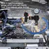 Car Radiator Coolant System Vacuum Purge Water Antifreeze Changer Coolant Refill Tool Kit With Adapter 6