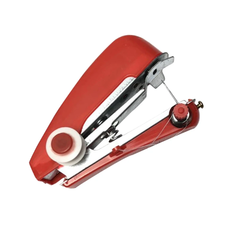 Portable Sewing Machine Small Handheld Multi Sewing Machine Household Simple Needlework Manual Crop Repair Clothes Fabric 4