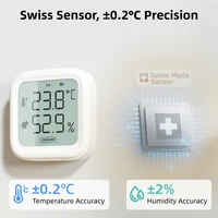 Tuya bluetooth smart home temperature and humidity sensor with LCD screen App remote control works with Alexa/Google Assistant - Image 2