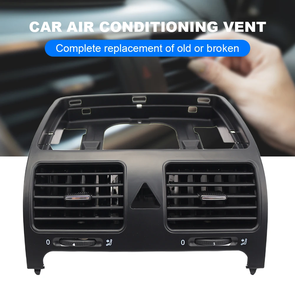 Auto vorne zentral links rechts Klimaanlage A/C Entlüftung Auslass gitter  platte für VW Golf GTI Jetta MK5 Kaninchen Autozubehör - AliExpress