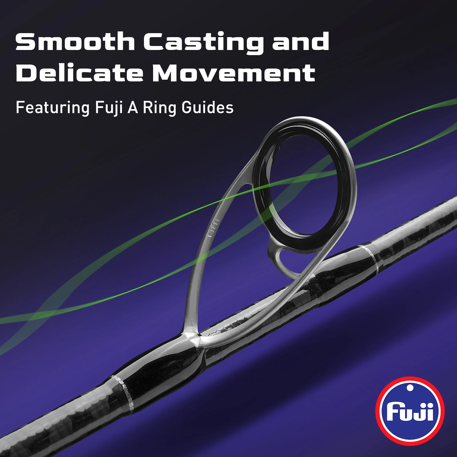 HANDING Cruiser Shadow Slow-Pitch Jigging Rod TORAY® 40 Ton