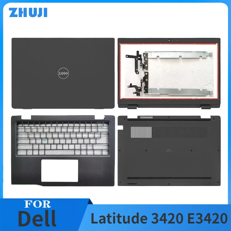 

New Original For Dell Latitude 3420 E3420 Laptop LCD Back Cover Front Bezel Upper Top Palmrest Bottom Case Hinges 03NVYX 02935X