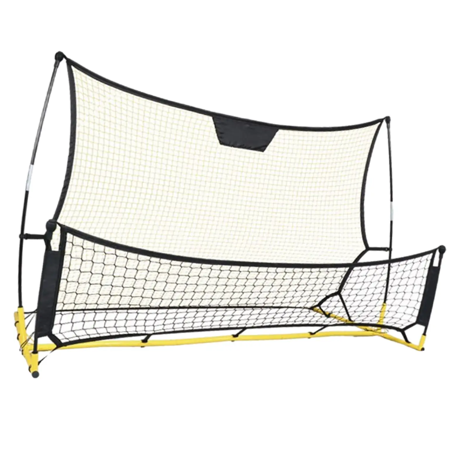Soccer Rebounder Net, Soccer Trainer Football Rebound Net Practice Soccer Net Training for Children Volley Boys Girls Yard