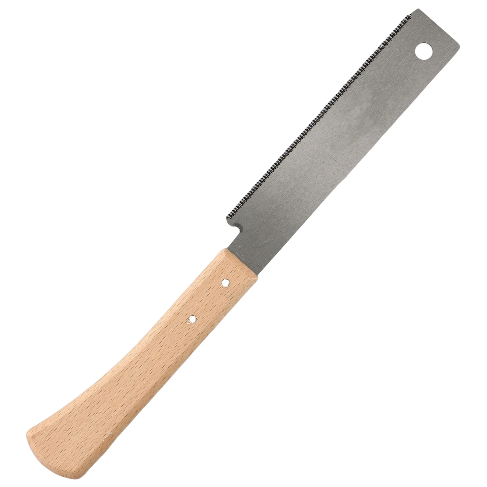Hand Saw Beech Wooden Handle Fine Cut Saw Household Woodworking Garden Pruning Flush Cutting Trimming Tool Woodworking Saw