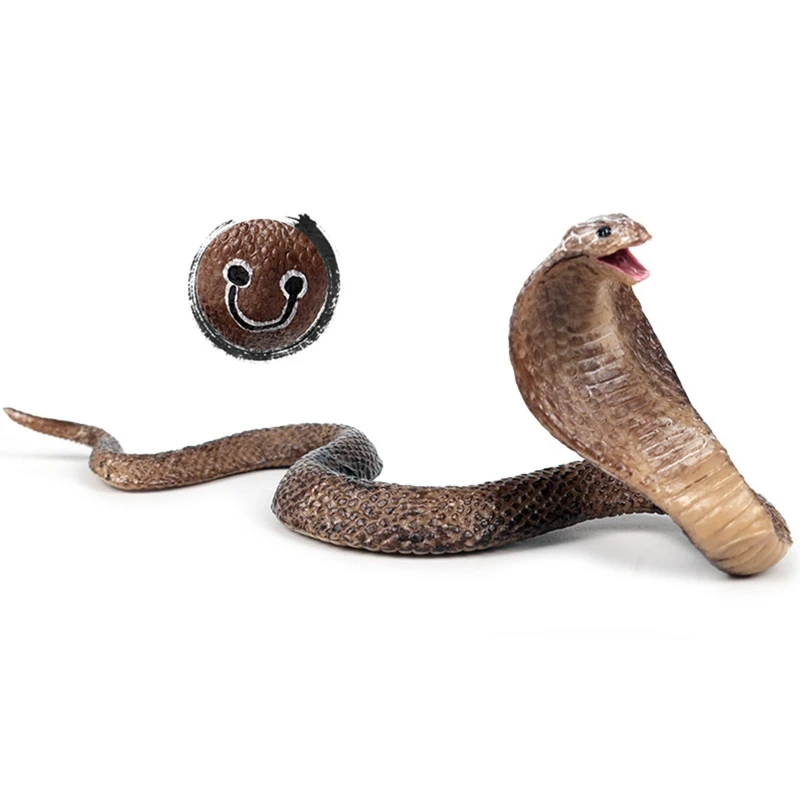 Snake Toy Realistic Simulation Rubber Snake Toy Garden Joke Prank Gift Halloween