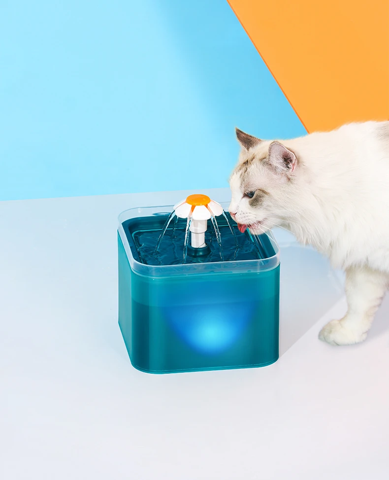 Cat Water Fountain 67oz/2L Automatic Cat Drinking Fountain Pet Water
