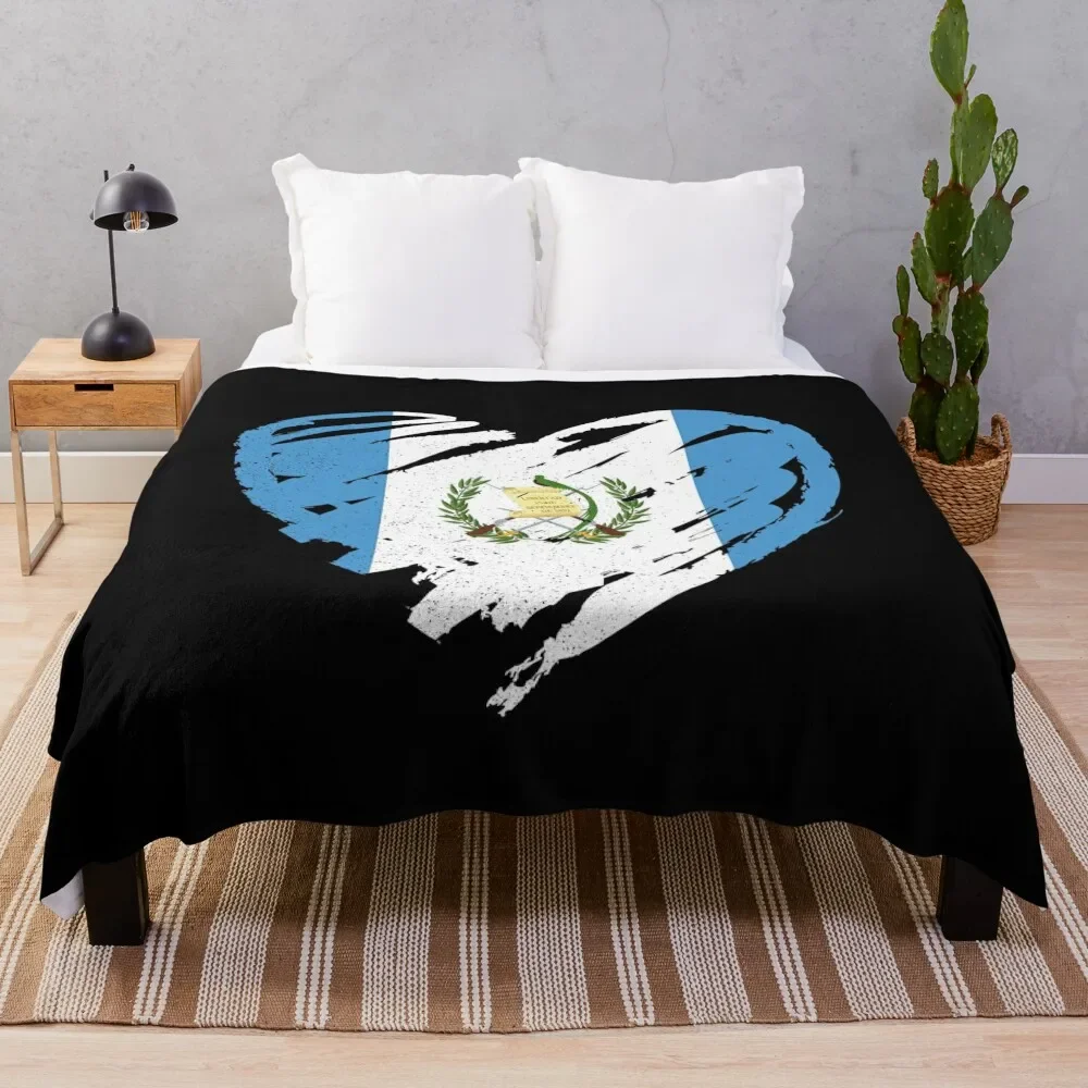 

I Love Guatemala Throw Blanket fluffy warm winter Luxury St Blankets