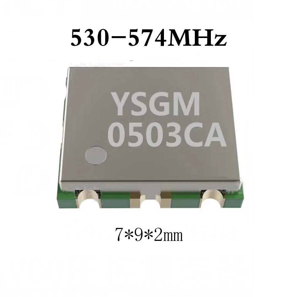 20 개/몫 VCO YSGM0503CA 530-574MHz 전압 제어 발진기