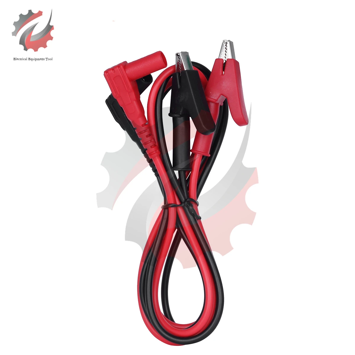 4MM 20A Alligator Clip to Banana Plug Test Cable Lead Connector Dual Probe 35mm Crocodile Clip Multimeter Measure Tool