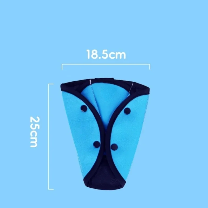 Supporto per la regolazione della cintura di sicurezza per bambini e set di protezioni per le spalle Posizionatore per cintura di sicurezza anti-collo per auto Cintura di sicurezza per bambini per la sicurezza dei bambini - immagine 6