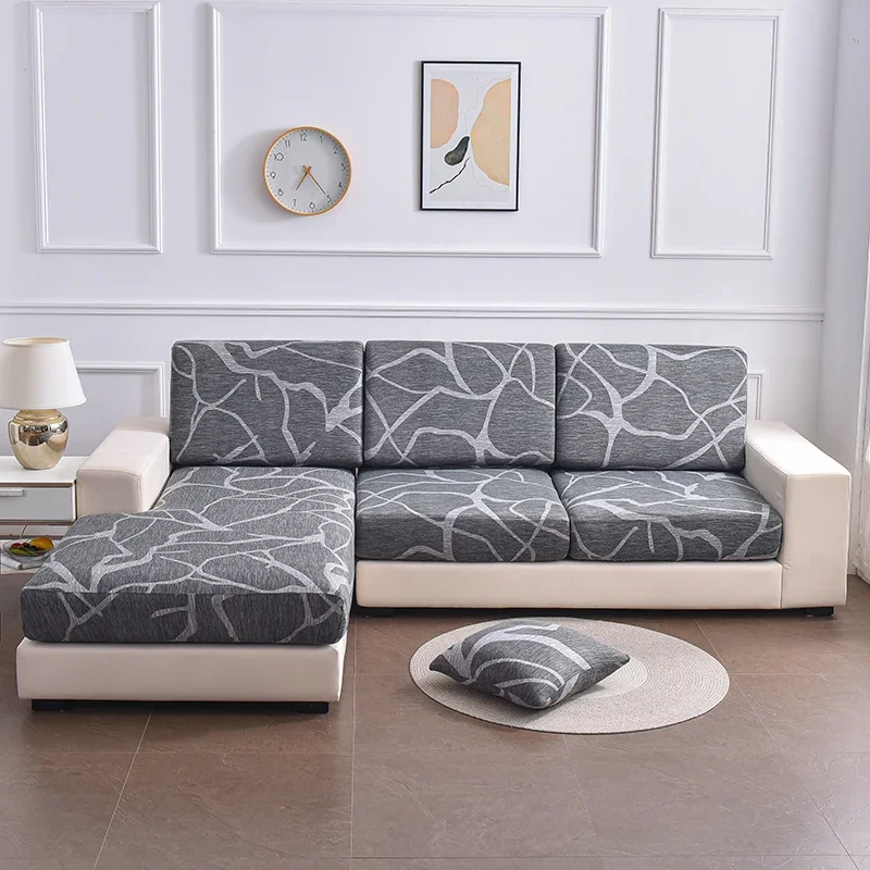Elastic Sofa Cushion Cover Anti-dust Sofa Cover for Living Room Pets Kids Seat Cover Chaise Longue Corner L Shape Sofa Slipcover 6