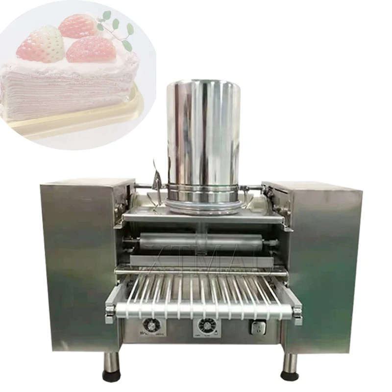 Melaleuca Cake Crosta Machine Industry Cake Layer Making Machine Single Pancake Machine Chapati Maker Equipement