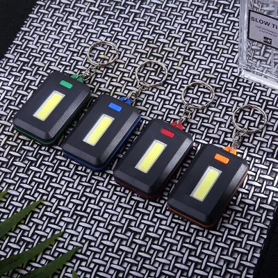 Mini Portable LED Flashlight Keychain Torch Emergency Camping Flash Light Mode Lamp 3 Modes Pocket Lantern Outdoor Tools