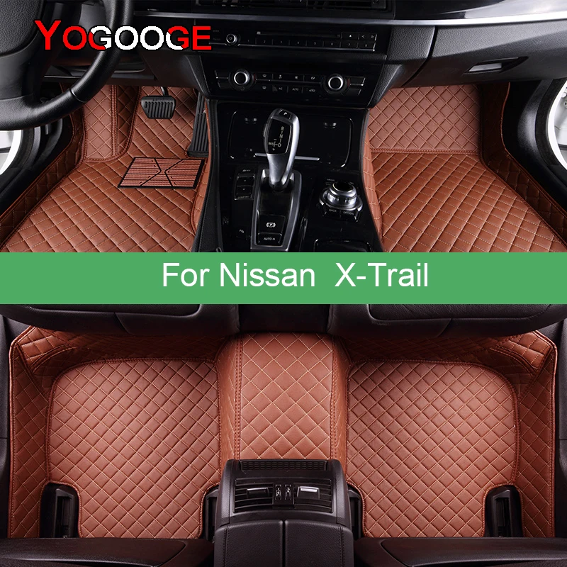 YOGOOGECarFloorMatsForNissanXTrailXtrailFootCocheAccessories