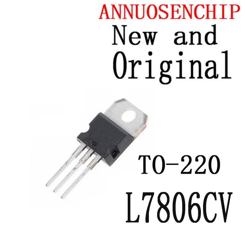 200 шт. новые и оригинальные TO220 L7806 TO-220 7806 LM7806 MC7806 IC L7806CV | Электронные компоненты