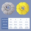 Sunflower Pet Elizabethan Collar Adjustable Anti-Bite Surgery Anti-Lick Wound Protective Collar Cotton Soft Adjustable 4