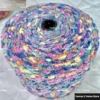 Xiaodou Bean Yarn Handmade Blended Wool Thread Scarf Thread Mantianxing Super Beautiful Section Dyed Ball Sweater Wiring Yarn 3