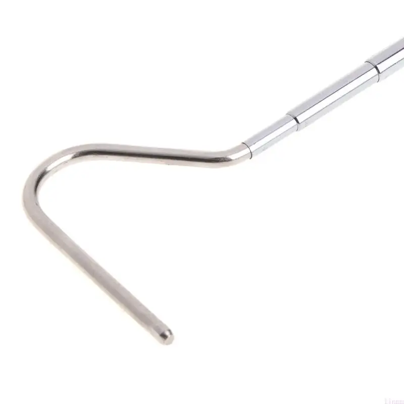 Retractable Snake Hook Stainless Steel Snake Catcher Rod Adjustable 11''-39''