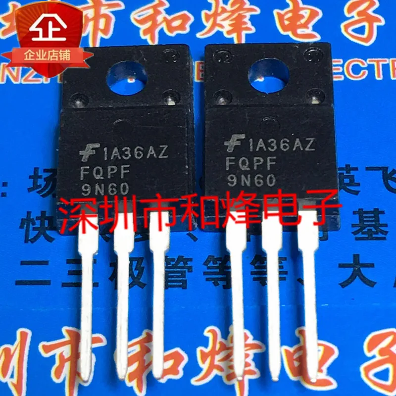 

5PCS-10PCS FQPF9N60 TO-220F New And Original On Stock