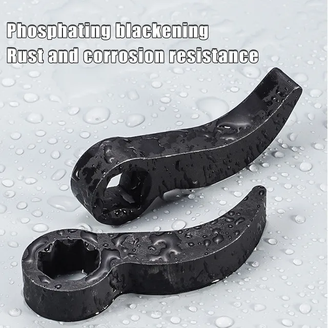 1/2 Angle Type Half Axle Disassembly Tool Drive Pry bar Adapter used for Open-end Wrenches Disassembling Axles Repair Tool 3