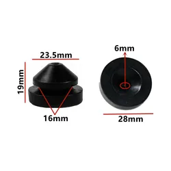 Enhanced Car Engine Cover Rubber Band: Trunk Bumper Cushion & Hood Damping Pad (2Pcs--M1512)