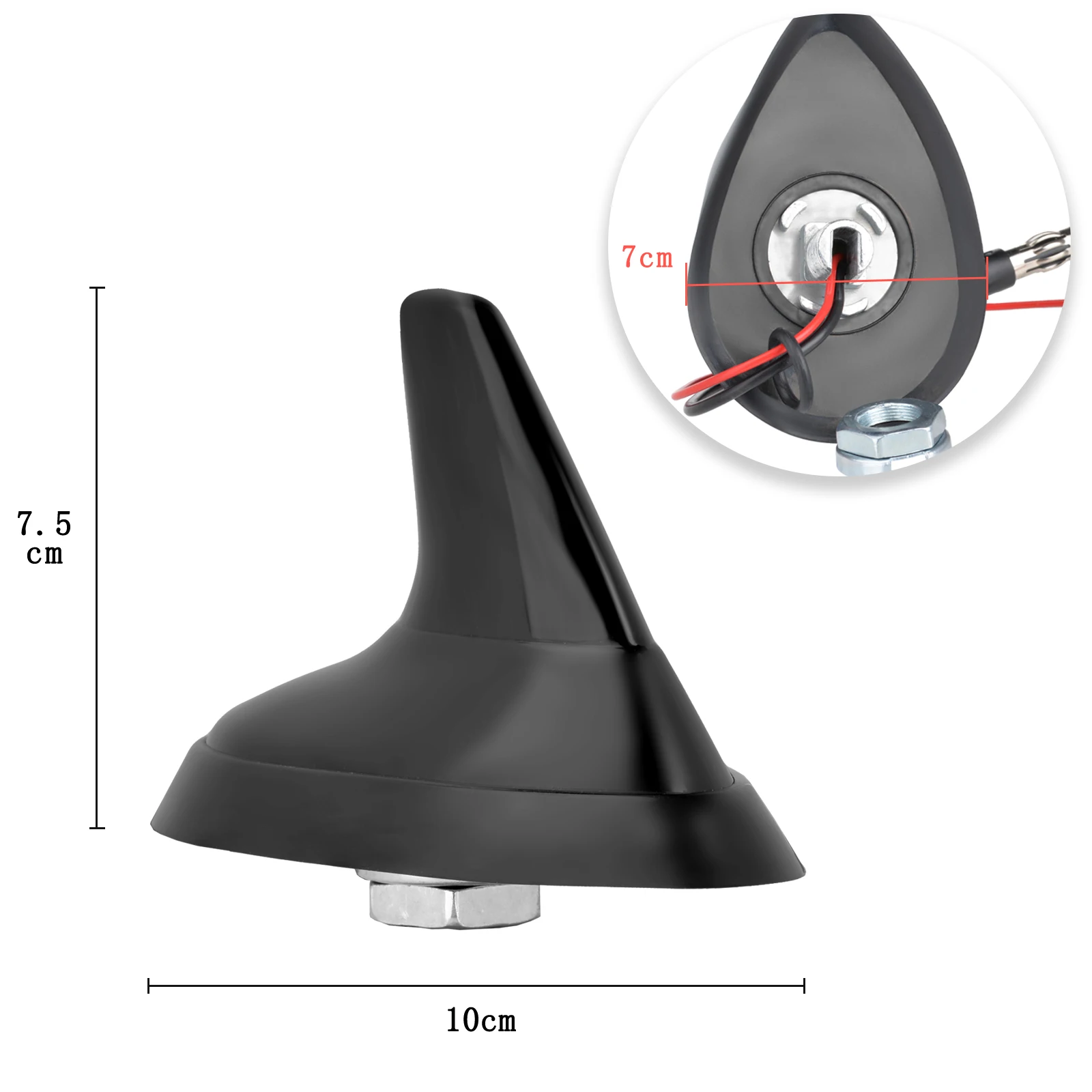Active AM FM Car Aerial Antenna for Vehicle Truck Stereo