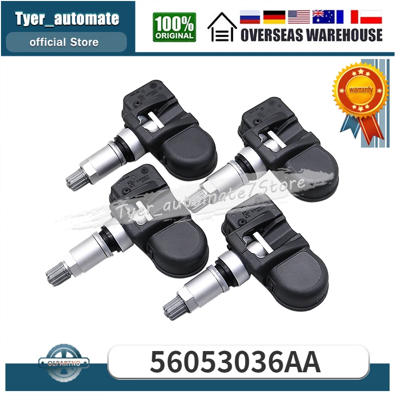 

56053036AA Tire Pressure Monitoring System For Chrysler 200 Aspen Ram Dakota Suzuki Kizashi Dodge Nitro Jeep Patriot 315MHz