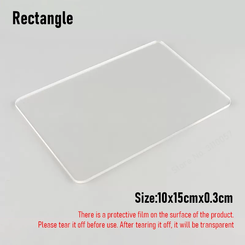 Acrylic Clay Rolling & Rubbing Tool for Handmade Pottery & Earrings
