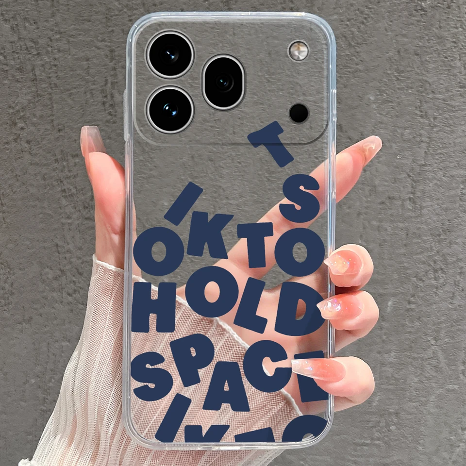Cute Little Prince Anti-Slip Durable Transparent Phone Case - Silicone TPU Protective Shell