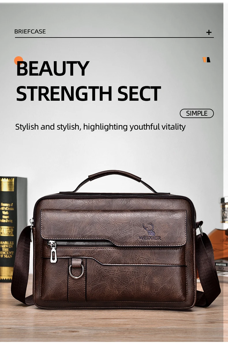 WEIXIER-Bolso de hombro cruzado multifunción