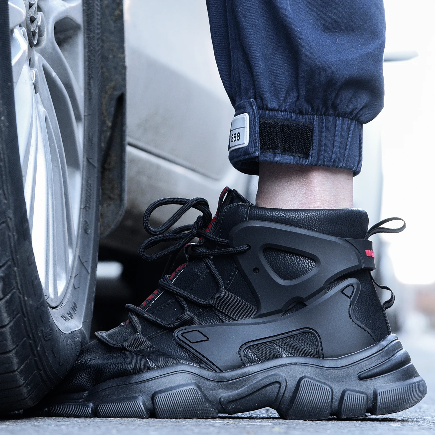 Safety Boots Indestructible Work Shoes 