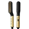 Mini Universal Voltage Portable Travel Hair straightener Styling Electric Faster Heated Beard Straightening Comb 6