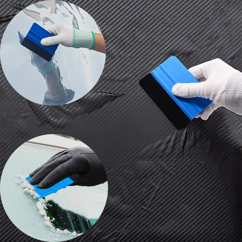 20Pcs/18Pcs Car Vinyl Wrap Tools Window Tint Installation Kit Felt Squeegee Knife Magnet Gloves