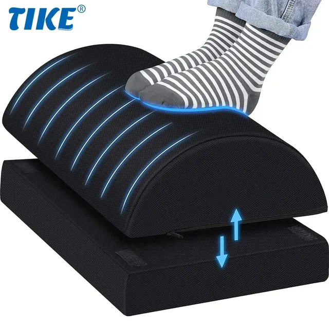 Foot Rest for Under Desk At Work, Comfortable Foot Stool with 2 Adjustable Heights for Office, Home, Car 1