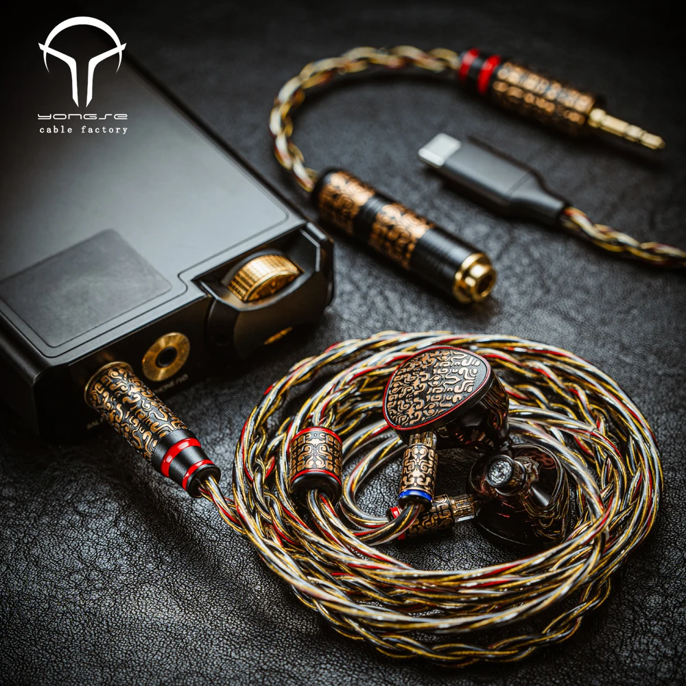Yongse SunWuKong 2DD + 4BA 6-Unit Hybrid Technology Driver Wired HlFl In-ear Earphones 5