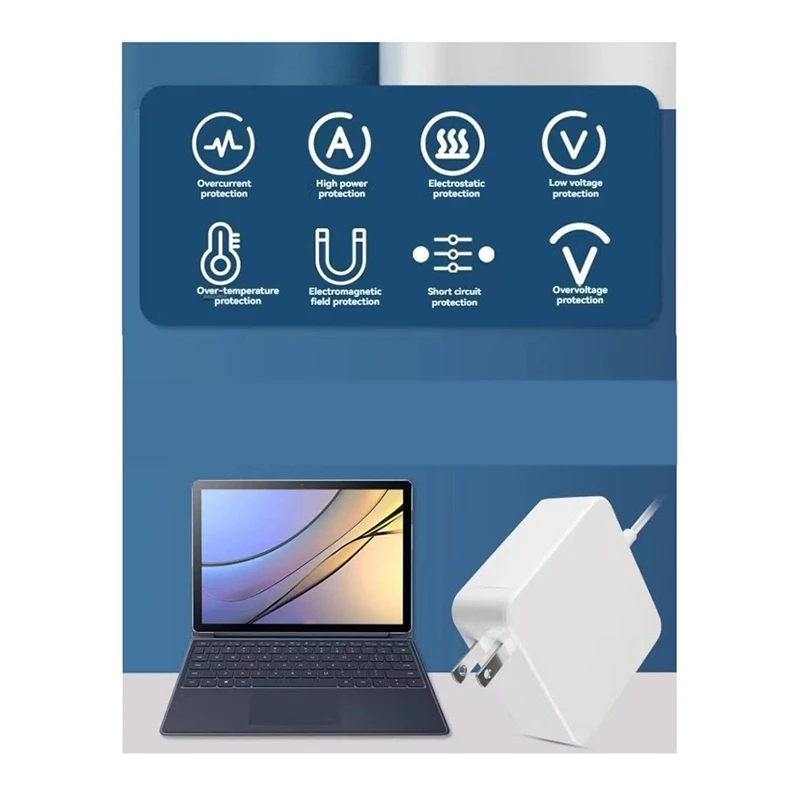 90W USB C Laptop Power Adapter Type C Power PD Wall Fast Charger For Laptop EU Plug
